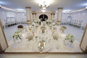 سفره آرایی و گل آرایی قصر هورام
