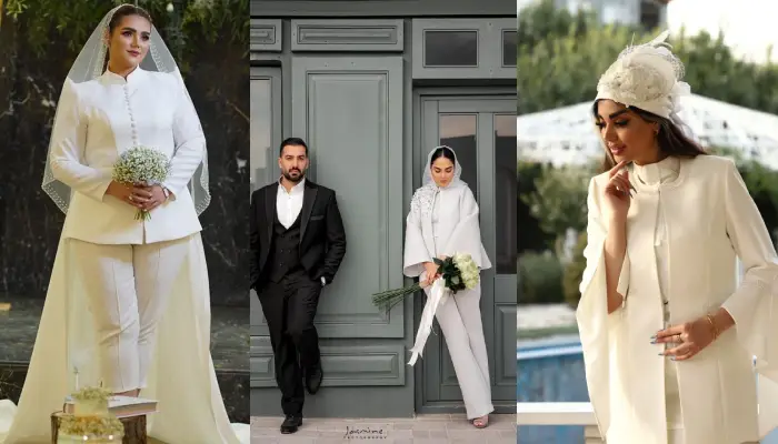 لباس عقد محضری کت شلوار