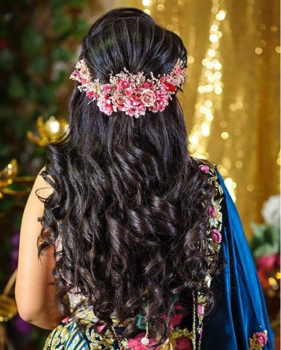 ایده پنجم برای مدل موی مراسم عقد